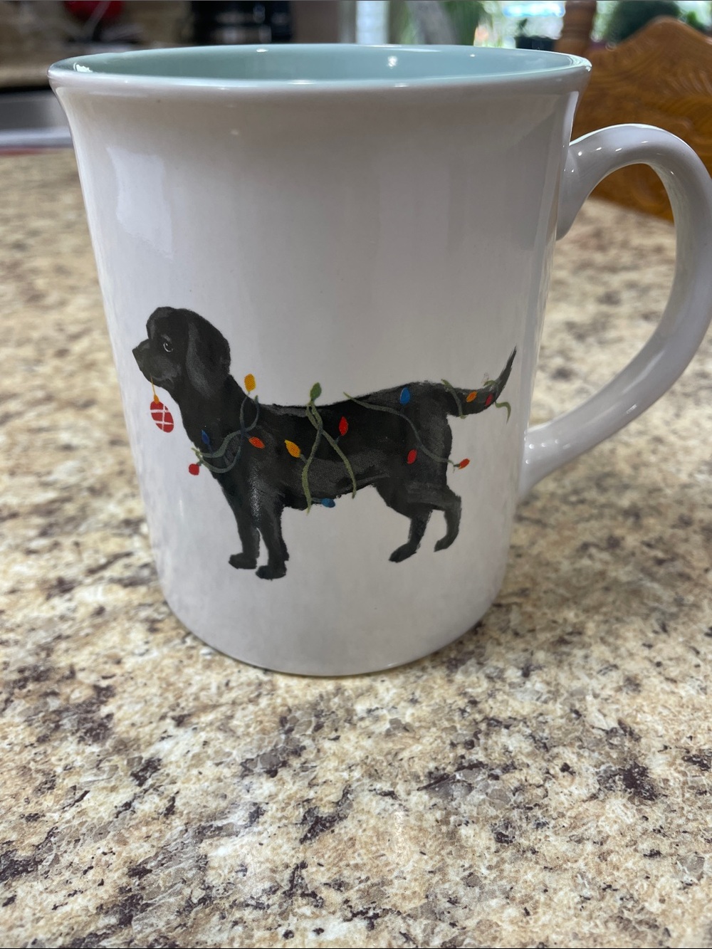 Fringe Jingle All The Way Coffee Mug. EUC